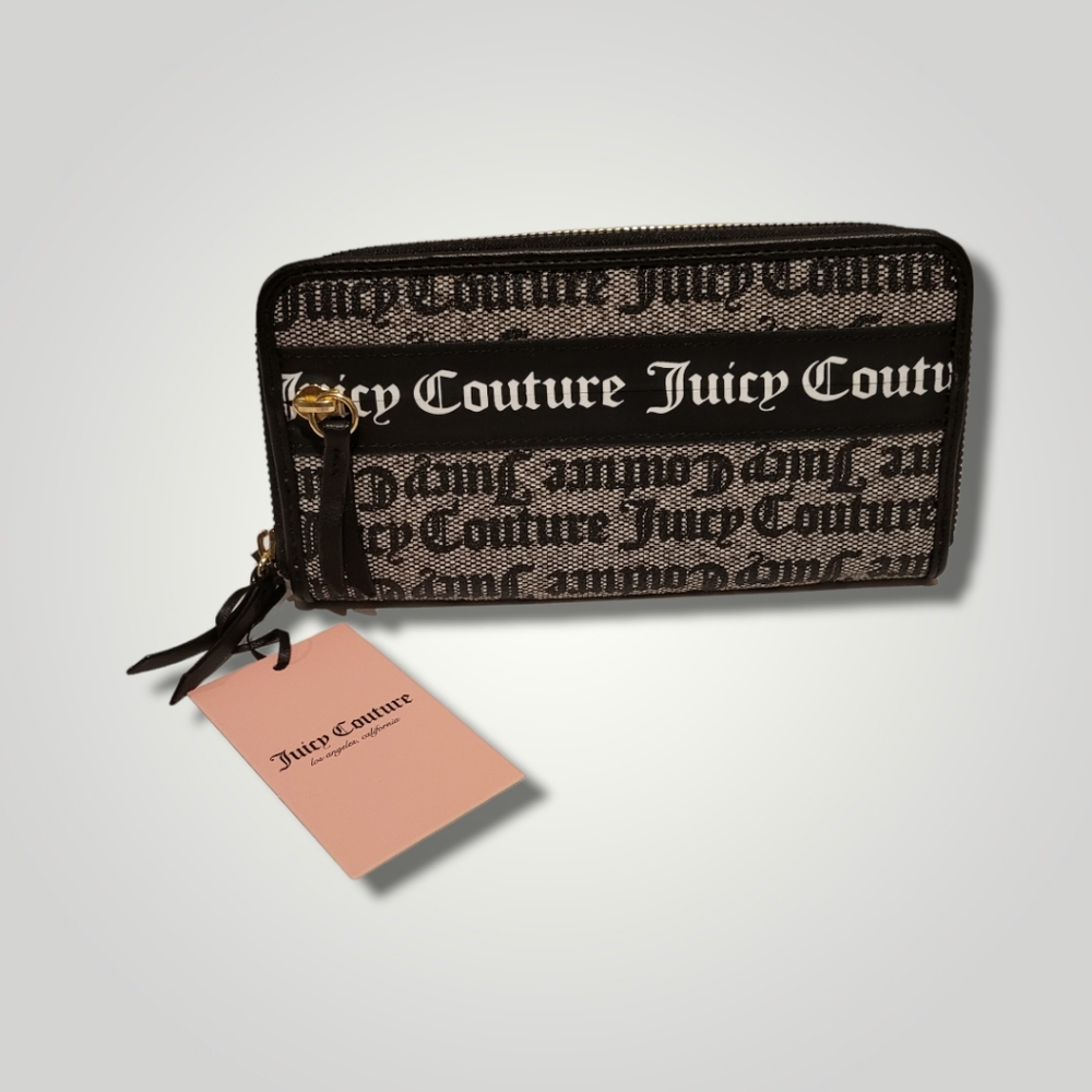 Juicy Couture Gothic Status Black Wallet